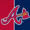 MLB Atlanta Braves Split iPhone 14 Plus Folio Case