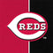 MLB Cincinnati Reds Split iPhone 14 Plus Folio Case