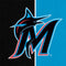 MLB Miami Marlins Split iPhone 8 Folio Case
