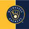 MLB Milwaukee Brewers Split iPhone 14 Pro Max Folio Case