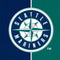 MLB Seattle Mariners Split iPhone 13 Pro Max Folio Case
