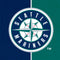 MLB Seattle Mariners Split iPhone 13 Folio Case