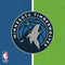 NBA Minnesota Timberwolves Canvas iPhone 15 Pro Folio Case