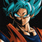 Dragon Ball Super Goku Galaxy A50 Clear Case