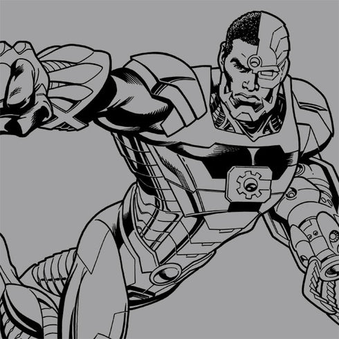 DC Comics Cyborg Comic Pop Apple Pencil (1st Gen, 2017) Skin