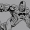 DC Comics Cyborg Comic Pop Wii (Includes 1 Controller) Skin
