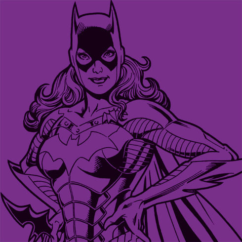 DC Comics Batgirl Comic Pop Galaxy A20 Clear Case