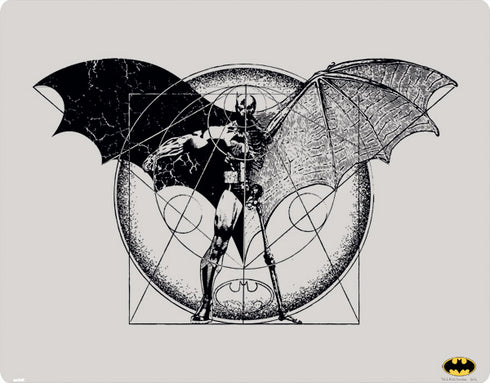 DC Comics Batman Skeleton diagram Art Galaxy Book 12in Skin