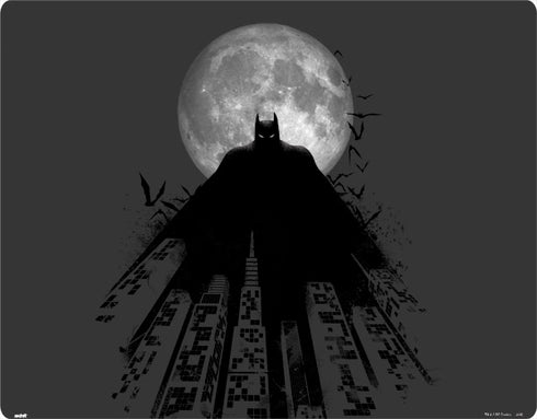 DC Comics Batman On City with Moon Art Galaxy Buds Plus Skin