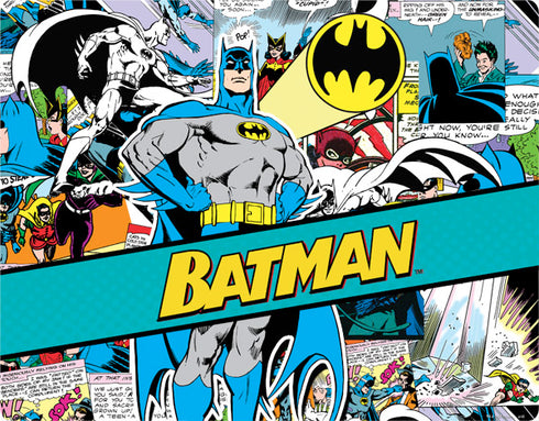 DC Comics Batman Vintage Pose Collage Art Beats Solo Pro Skin