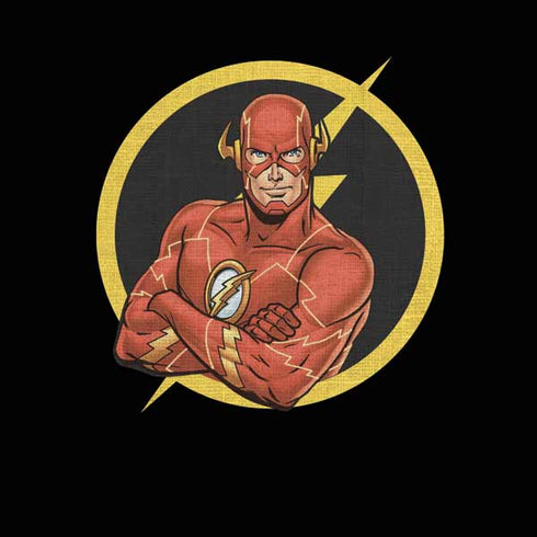 DC Comics The Flash Folded Arms Pose Steam Deck Handheld Gaming Computer OLED Skin
