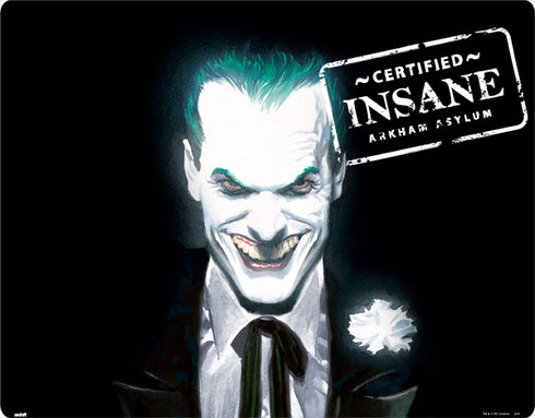 DC Comics The Joker Portrait by Alex Ross Galaxy A50 Clear Case