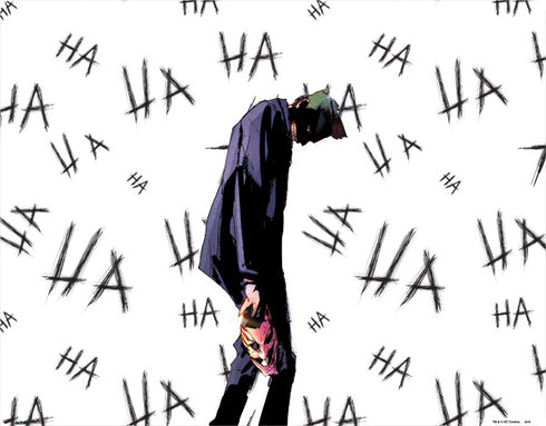 DC Comics The Joker HAHAHA Walking iPhone 15 Skin