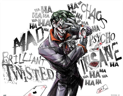 DC Comics The Joker Brilliantly Twisted Galaxy Buds Plus Skin