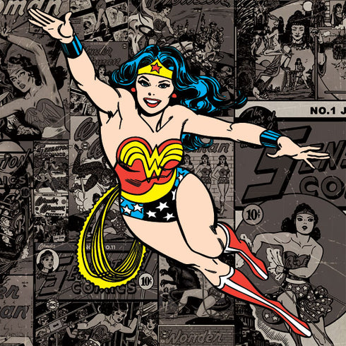 DC Comics Wonder Woman Vintage pose pattern Wii (Includes 1 Controller) Skin