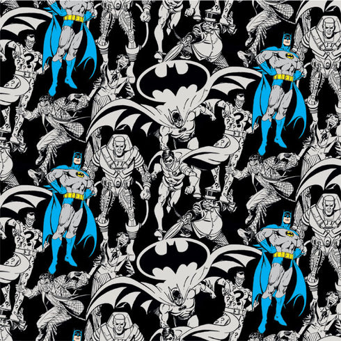 DC Comics Batman Characters Action Poses Print Galaxy A50 Clear Case
