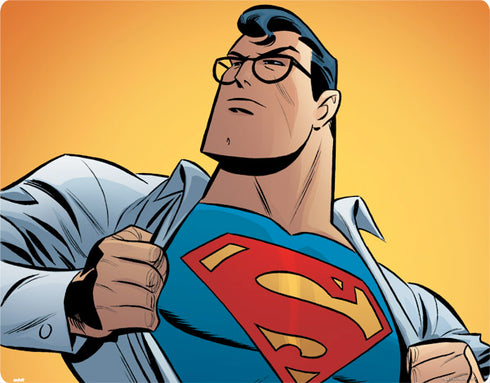 DC Comics Superman 90's Animated Series Moto E5 Play Skin