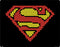 DC Comics Superman Logo Pixels DS Lite Skin