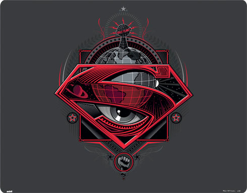 DC Comics Superman Grey Eye Collage Amazon Echo Buds Skin