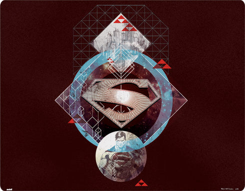 DC Comics Superman Purple Abstract Collage Studio Wireless Skin