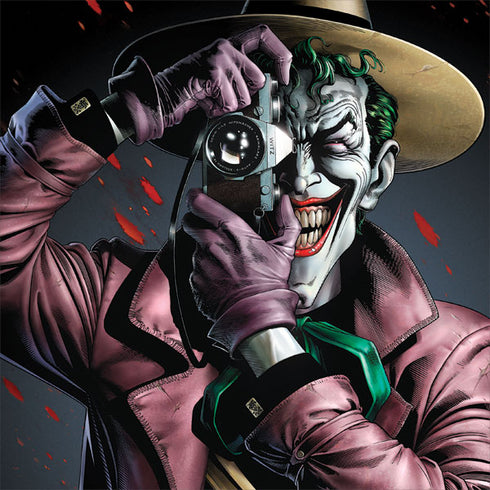 DC Comics The Joker Killing Joke Cover Art by Brian Bolland Wii (Includes 1 Controller) Skin