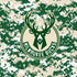 NBA Milwaukee Bucks Camo Digi iPhone 15 Skin