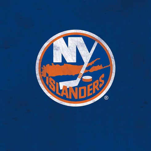 NHL New York Islanders Distressed Steam Deck Handheld Gaming Computer OLED Skin