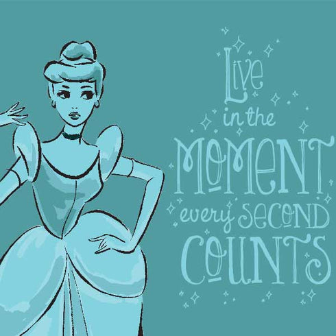 Disney Princess Cinderella Live in the Moment Art Galaxy Book 12in Skin