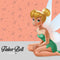 Disney Tinker Bell Sharing the Magic Art Xbox 360 Slim (2010) Skin