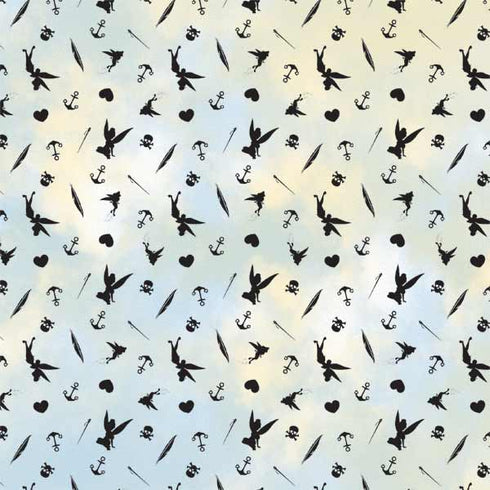 Disney Tinker Bell Fairy Size Pattern Galaxy Z Flip Skin