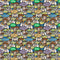 Disney Toy Story Characters Collage Pattern Xbox One Console Skin