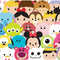 Disney Tsum Tsum Close up Characters Galaxy Buds Live Skin