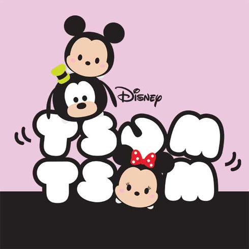 Disney Tsum Tsum Goofy Mickey and Minnie Galaxy A50 Clear Case