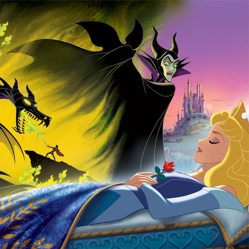 Disney Villains Sleeping Beauty and Maleficent Art iPhone 13 Pro Max Folio Case