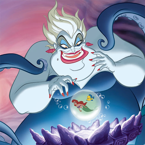 Disney Villains Ursula Ariel and Flounder iPhone SE (2nd & 3rd Gen) Folio Case