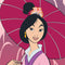 Disney Mulan with Umbrella Galaxy Buds Live Skin