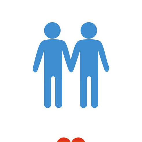 Blue Pride Beats Solo 2 Wired Skin