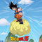 Dragon Ball Z Goku and Nimbus Galaxy A53 5G Clear Case