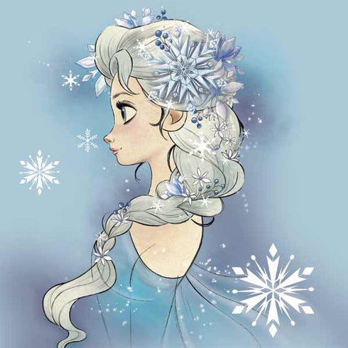 Disney Frozen Elsa Side Portrait Art PlayStation VR2 Skin