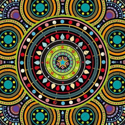 Sacred Wheel Colored Galaxy Z Flip6 Skin