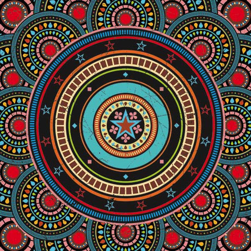 Infinite Circle Colored Amazon Fire TV Skin