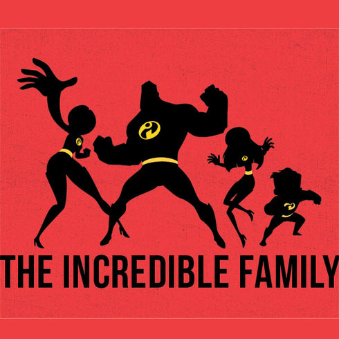 Disney The Incredibles Family Sillhouette Motorola RAZR Skin