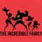 Disney The Incredibles Family Sillhouette Motorola RAZR Skin