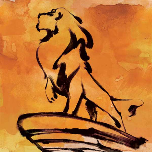Disney The Lion King Mufasa Water Color Art Galaxy A50 Clear Case