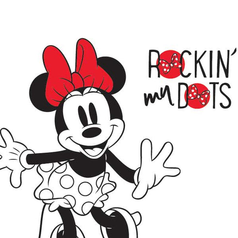 Disney Minnie Mouse Rockin My Dots Galaxy A50 Clear Case
