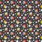Disney Minnie Mouse Bubbles Face Pattern Galaxy A50 Clear Case