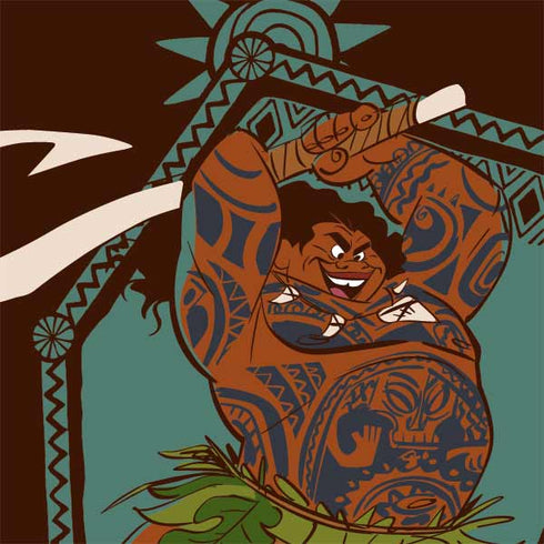 Disney Moana Maui Ready To Fight Wii (Includes 1 Controller) Skin