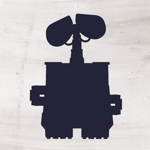 Disney Wall-E Silhouette Galaxy A50 Clear Case