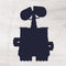 Disney Wall-E Silhouette Galaxy A50 Clear Case