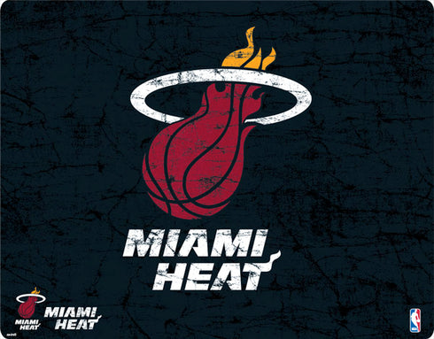 NBA Miami Heat Black Partial Logo Amazon Echo Buds Skin